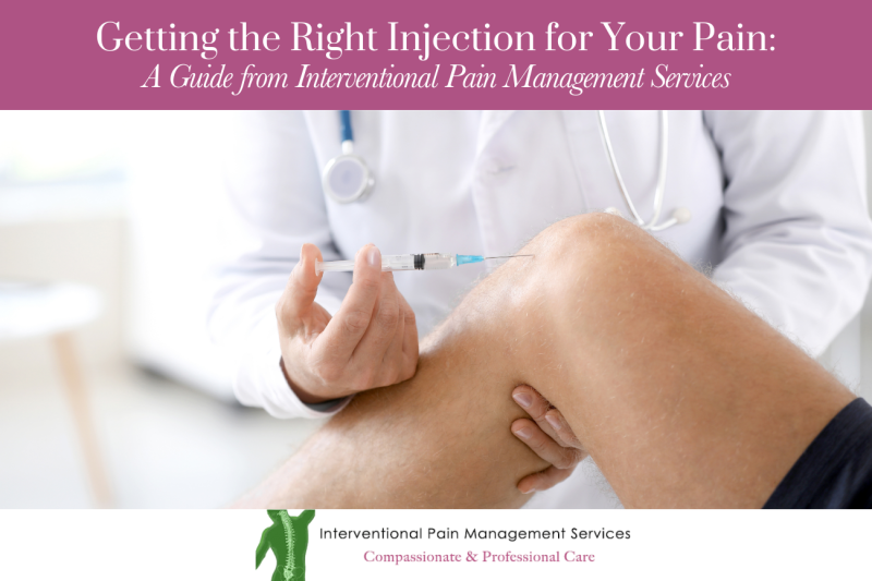 Getting the Right Injection for Your Pain: A Guide from Interventional Pain Management Services